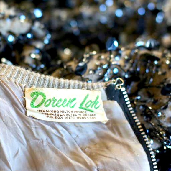 Vintage Beaded Sweater-Gorgeous - Picture 5 of 5